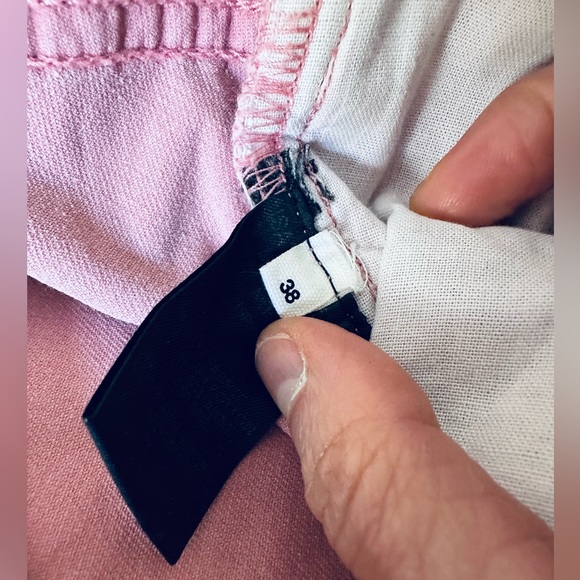 Isabel Marant Etoile soft pink velvet pants size 38/us 4-6 - Picture 4 of 6